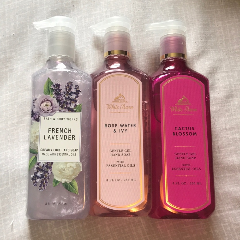 Bath and Body Works Gentle Gel Hand Soap Bundle
